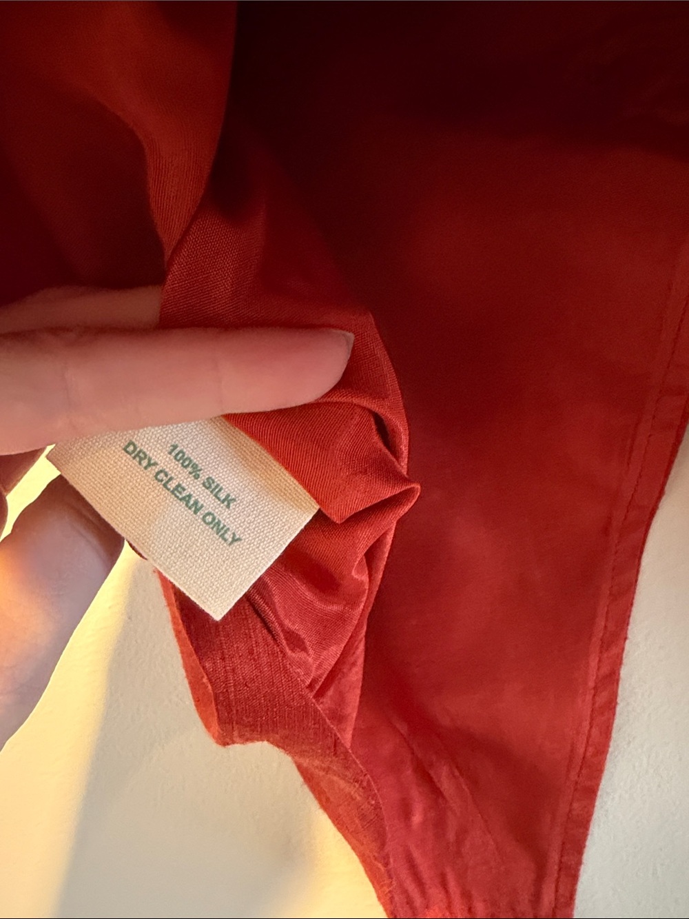 JULIA AMORY. Tess vest in “brick”. Size small. NWT - Picture 7 of 8